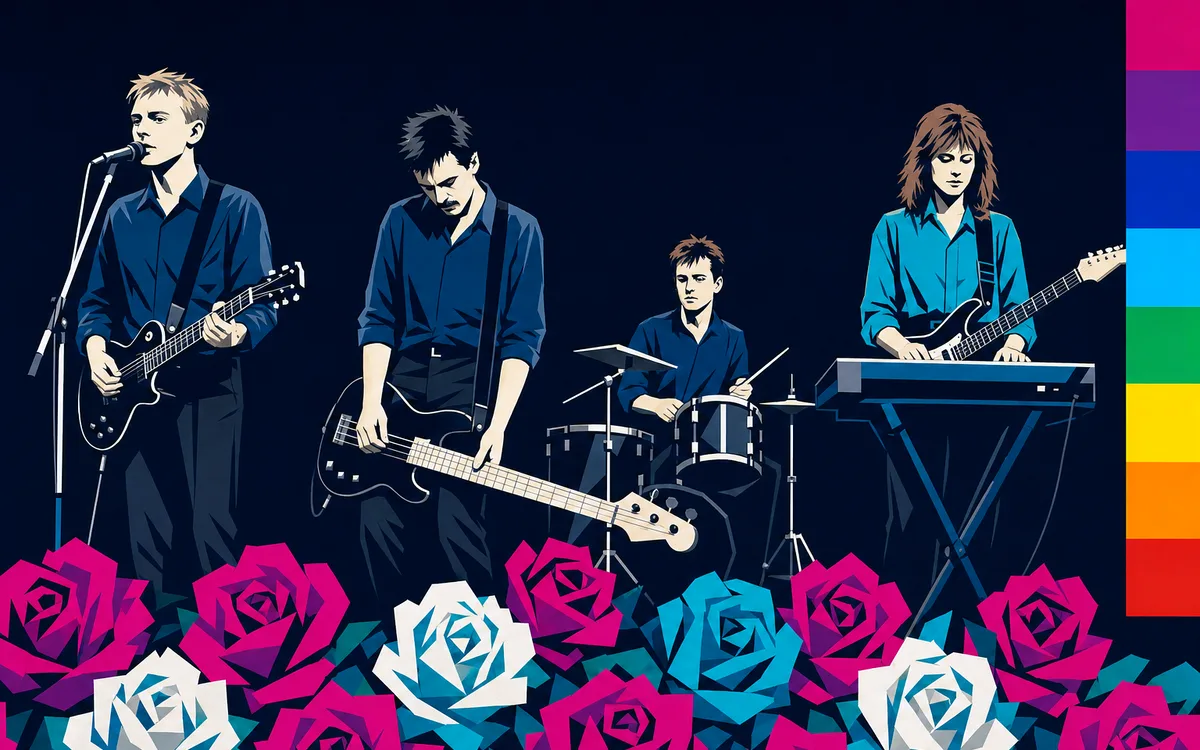 New Order tribute artist