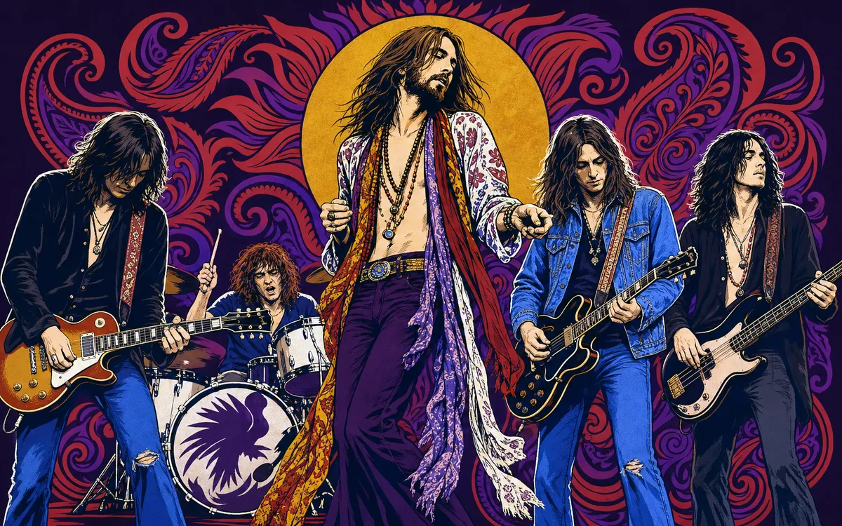 The Black Crowes tribute artist