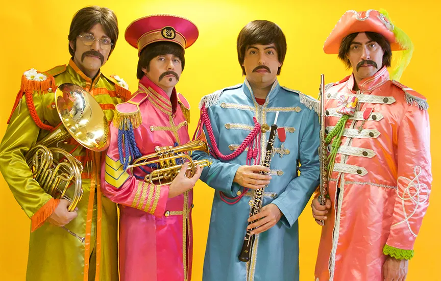 sgtpeppergroupyellow