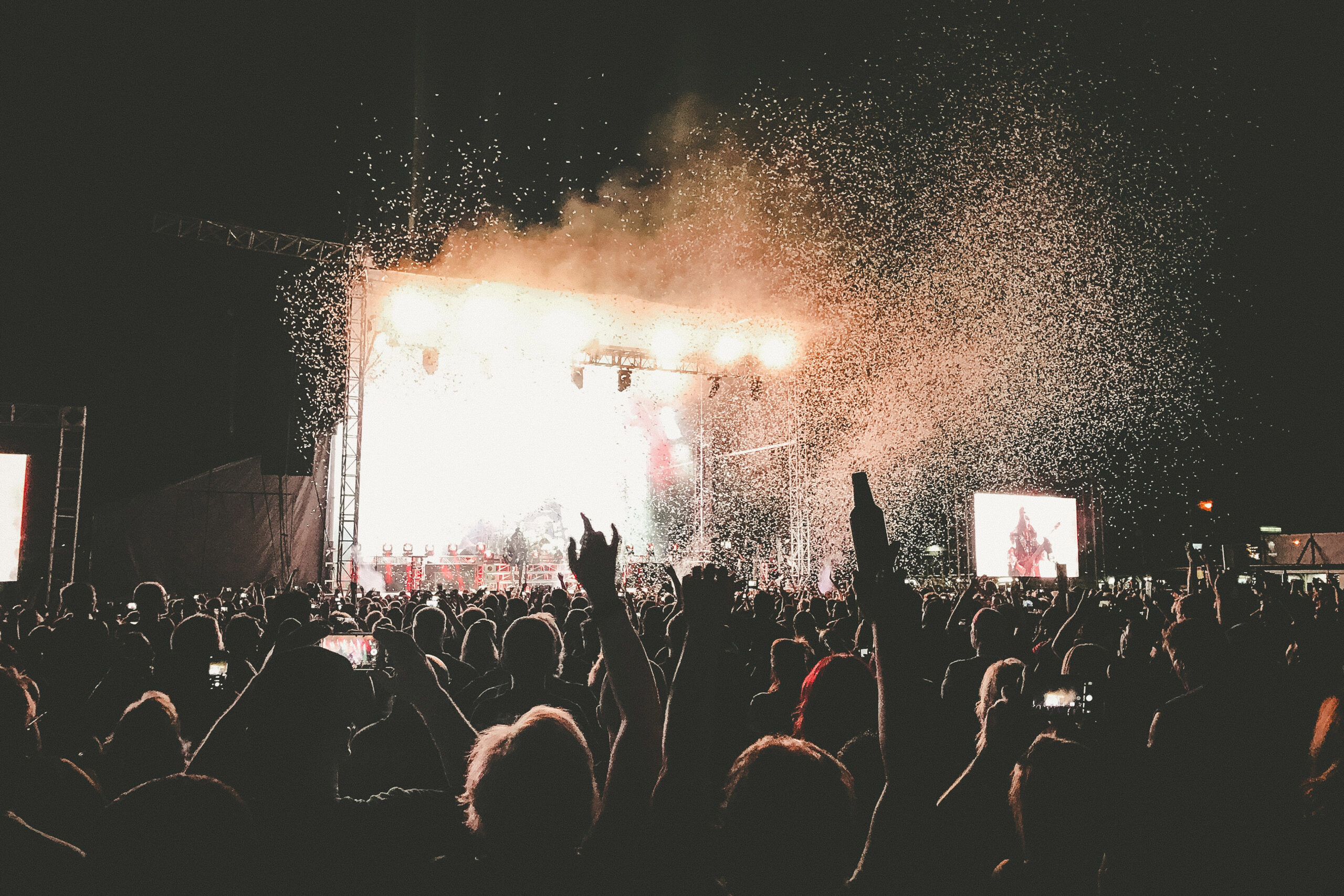 music festival stage